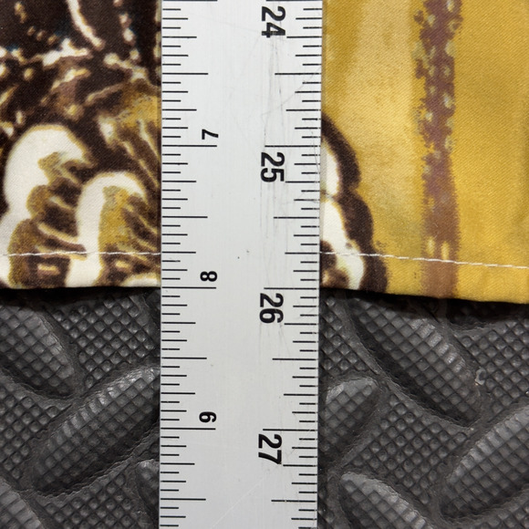 Chico's Blouse Top Womens XL Multicolor Floral Long Sleeve 100% Polyester Preppy - Picture 7 of 7